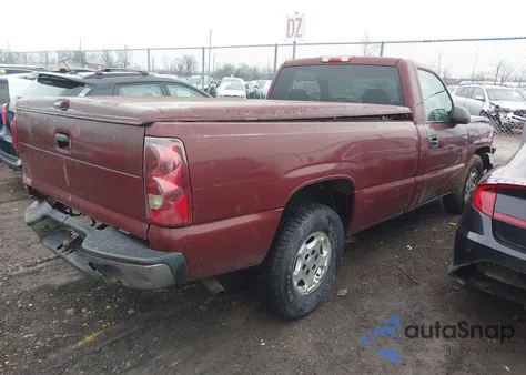 2003 Chevrolet Silverado 1500 Ls из США, поврежденный, VIN 1GCEC14T53Z169812